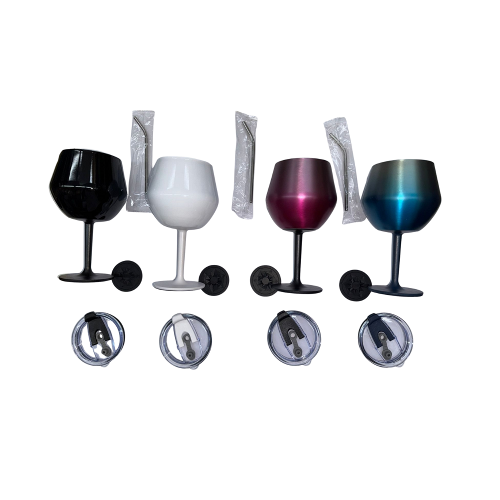 Taça Térmica Inox com Tampa (Modelo Premium)